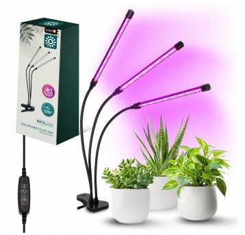 Lampa do roślin LED VITARO 3 CLIP 10W Kobi Design
