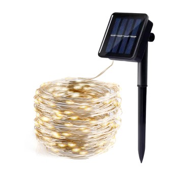 Lampa ogrodowa solar 300 LED SPARK 3000K IP44 LED2B