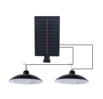 Lampa ogrodowa solar LED SWAY 6000K IP44 LED2B
