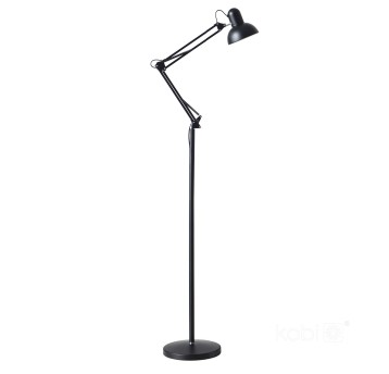 Lampa podłogowa AURIQ ST 1xE27 czarna LED2B