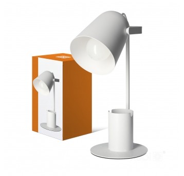 Lampka biurkowa ROLIG 1xE27 biała Kobi