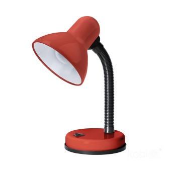 Lampka biurkowa ŚMIESZEK 1xE27 czerwona Kobi