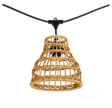 Lampshade for CRETE LS R1 wood 5 pcs Kobi Design