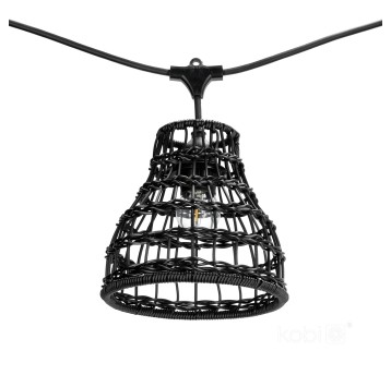 Lampshade for CRETE LS R2 black 5 pcs Kobi Design