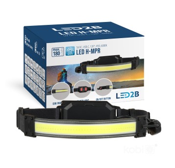 Latarka czołowa LED H-MPR 6000K LED2B