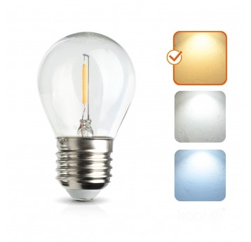 LED bulb 1,3W E27 2700K LLS