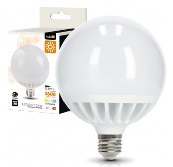 LED bulb G120 24W E27 4000K Kobi
