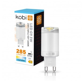 LED bulb G9 3W 6000K Kobi