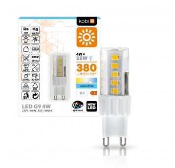 LED bulb G9 4W 6000K Kobi