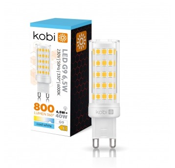 LED bulb G9 6,5W 6000K Kobi