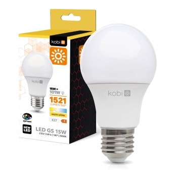 LED bulb GS 15W E27 3000K Kobi