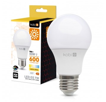 LED bulb GS 7W E27 3000K Kobi