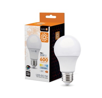 LED bulb GS 7W E27 6000K Kobi