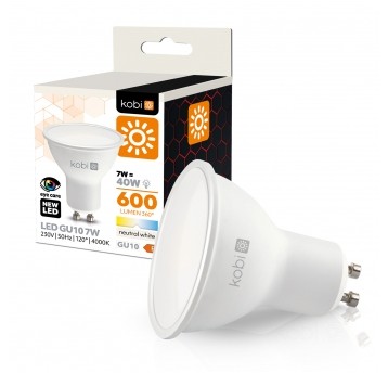 LED bulb GU10 7W 4000K Kobi