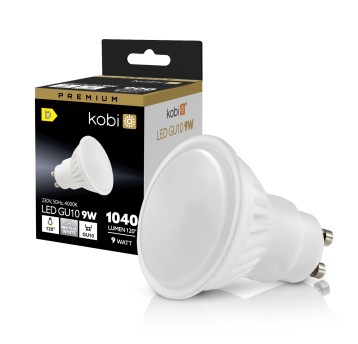 LED bulb GU10 9W 4000K Kobi Premium