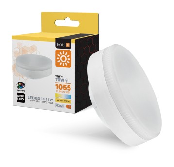 LED bulb GX53 11W 3000K Kobi