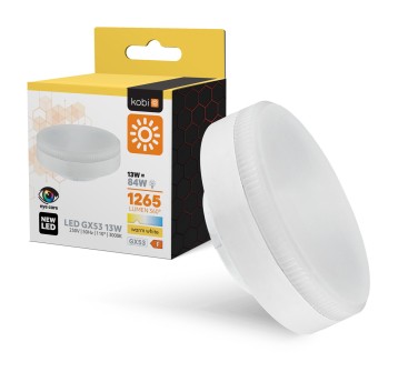 LED bulb GX53 13W 3000K Kobi