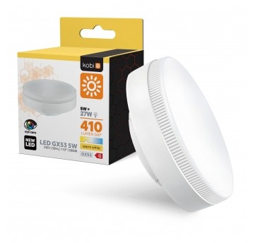 LED bulb GX53 5W 3000K Kobi