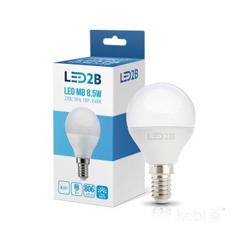 LED bulb MB 8.5W E14 6500K LED2B