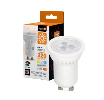 LED bulb MR11 4W GU10 4000K Kobi