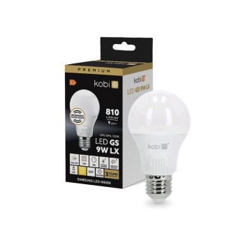 LED bulb with motion sensor GS 9W E27 3000K LX Kobi Premium