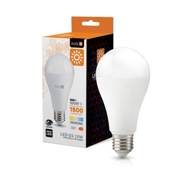 LED GS bulb 15W E27 4000K Kobi