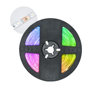 LED stripe TRAMO 150 5050 5m RGB IP20 Kobi