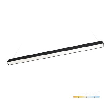 Linear fixture LED KOLINE K2 40W 3CCT black DALI Kobi Pro