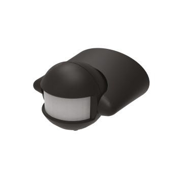 Motion sensor LX39 IP44 180° PIR black Kobi Premium