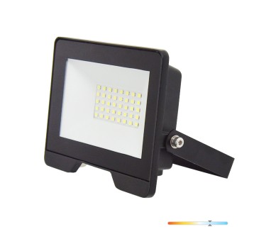 Naświetlacz LED MH 30W 6500K IP65 czarny LED2B RED