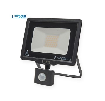 Naświetlacz LED MHC 30W 3000K IP44 czarny LED2B