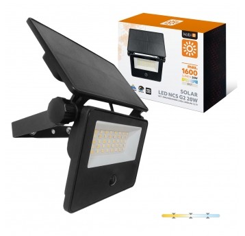 Naświetlacz solar LED NCS G2 20W 3CCT IP54 Kobi