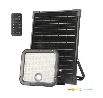 Naświetlacz z czujnikiem ruchu solar LED MHCS 30W 2CCT IP65 Kobi Premium