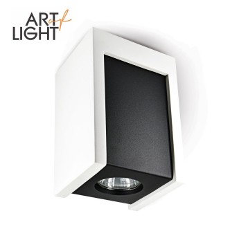 Oprawa do nabudowania LINDO NERO 1xGU10 biała Art of Light
