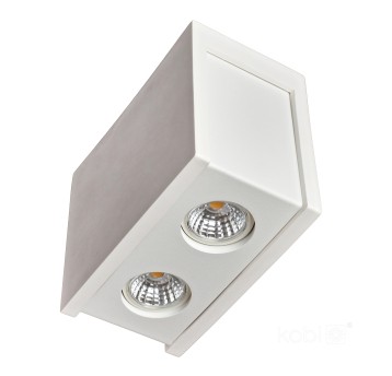 Oprawa do nabudowania PURO 2xGU10 biała Art of Light