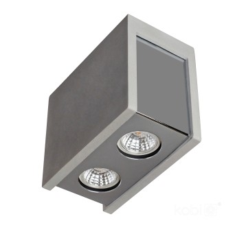 Oprawa do nabudowania PURO MASSO C 2xGU10 szara Art of Light