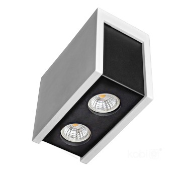 Oprawa do nabudowania PURO NERO 2xGU10 biała Art of Light