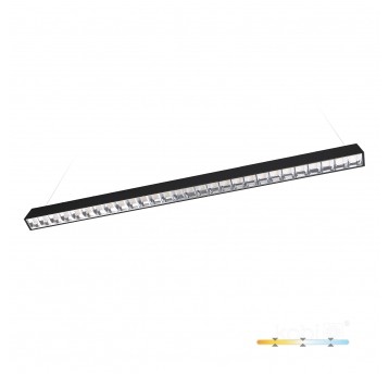 Oprawa liniowa LED KOLINE K2 20-30-40W 3CCT UGR<19 czarna Kobi Pro