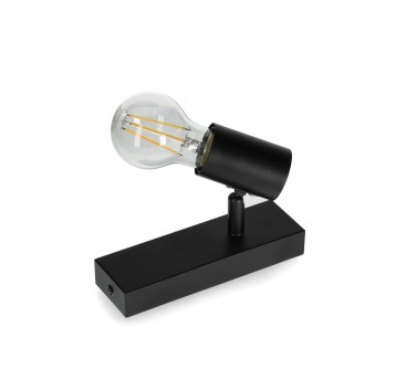 Oprawa sufitowa 1XE27 VIKI czarna