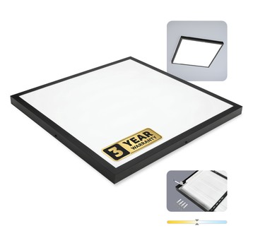 Panel LED BRISBANE 36W 60x60 4000K black Kobi Premium