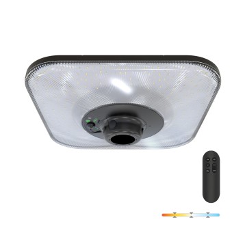 Park light Solar LED SOLSUMI SQUARE 25W 3CCT IP54 Kobi Premium