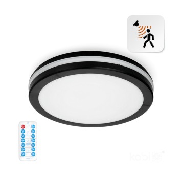 Plafon LED NAIROS 24W CCT LX IP65 czarny Kobi Premium