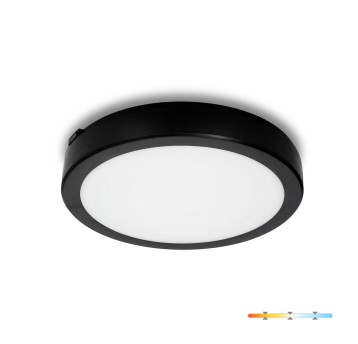 Plafon LED NAIROS G2 24W 3CCT IP65 czarny Kobi Premium