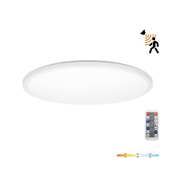 Plafon LED NIVERA CIRCLE 18W 3CCT LX IP54 biały Kobi Premium
