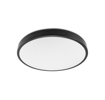 Plafon z czujnikiem ruchu LED ZOE 19W 4000K IP44 LX czarny Kobi Premium