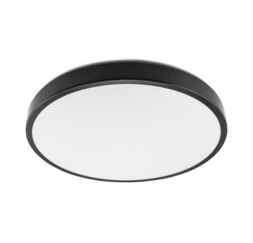 Plafon z czujnikiem ruchu LED ZOE 24W 4000K IP44 LX czarny Kobi Premium