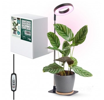 Plant grow light LED VERDI V2 5W 1300K black Kobi Design
