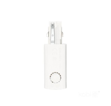 Power supply for 3-circuit track RIGHT white Kobi