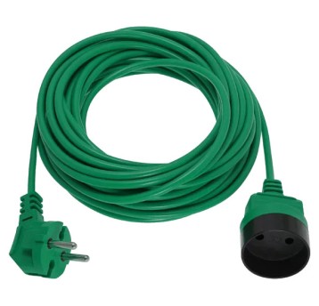Przedłużacz kosiarkowy PK-1020-7 1gn/20m/Bu/1mm zielony Elgotech