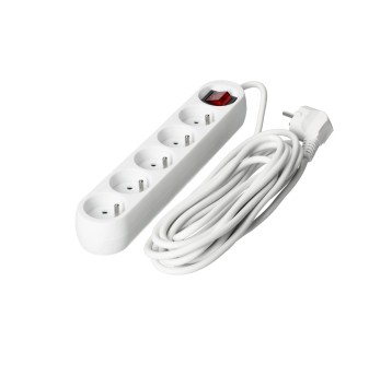 Przedłużacz LINEA 5gn/5m/Zu+W Kobi